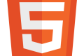 HTML5 markup language logo HTML5 markup language logo